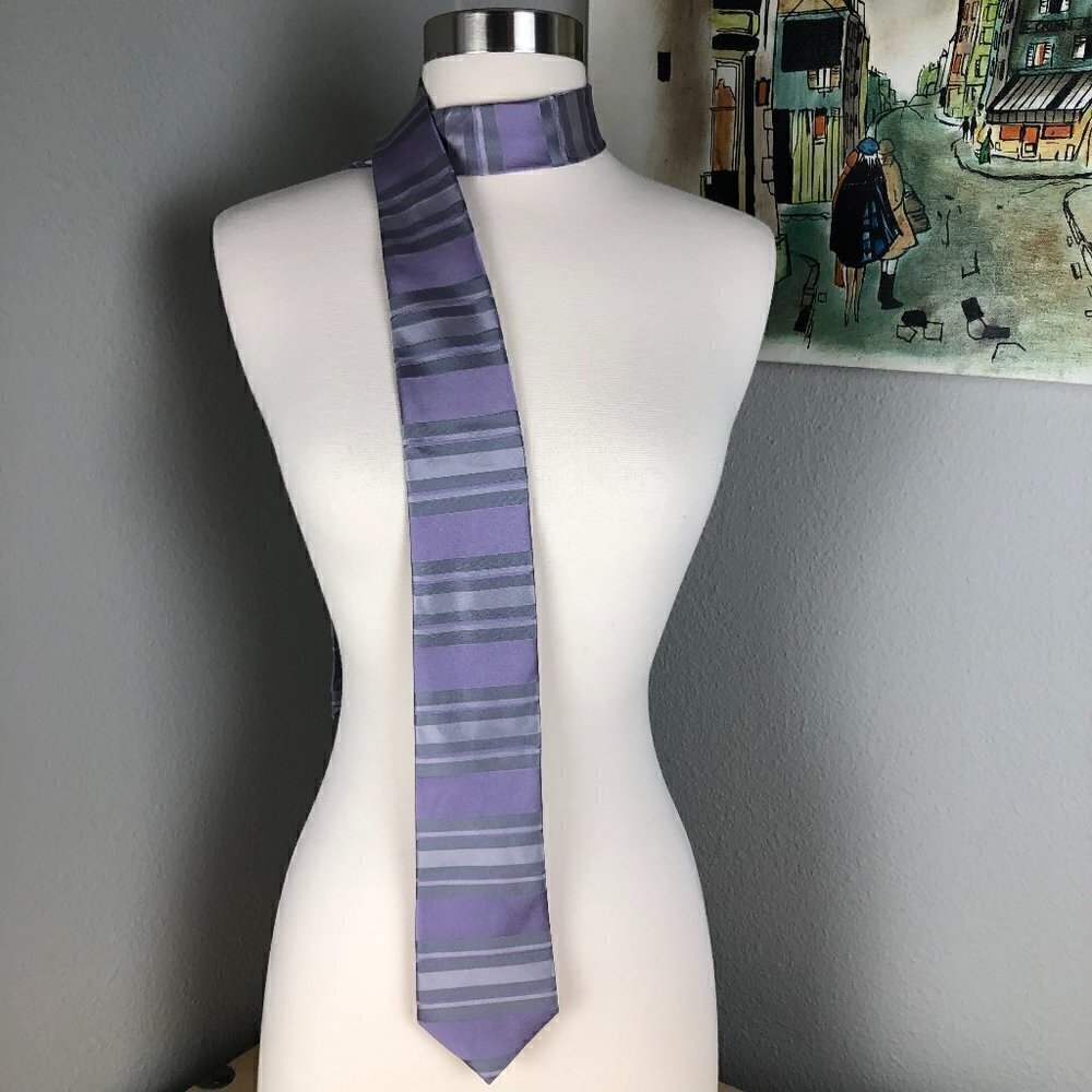 Kenneth Cole 100% Silk Skinny Necktie - NWT's